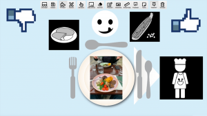 PictoCanvas, wat vind je lekker om te eten?