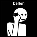 Visitaal-pictogram bellen