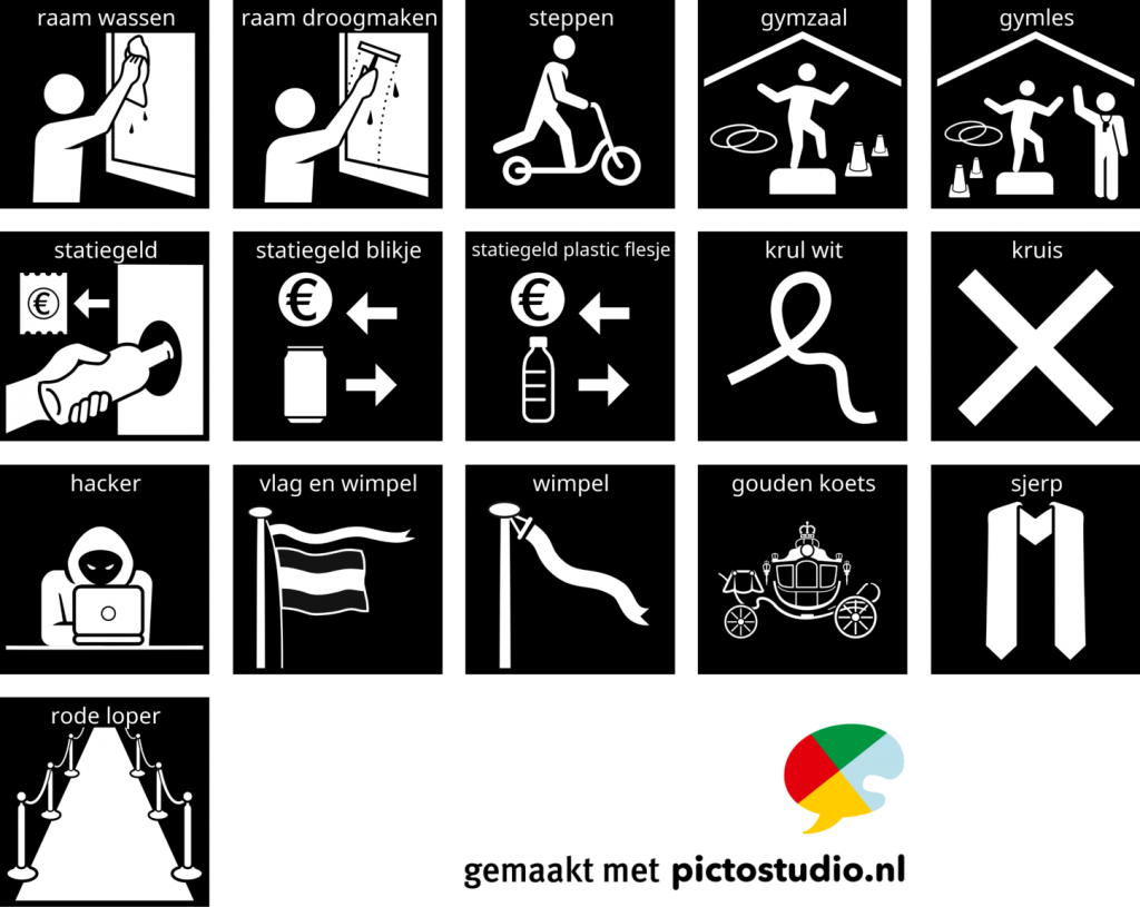 pictogrammen statiegeld