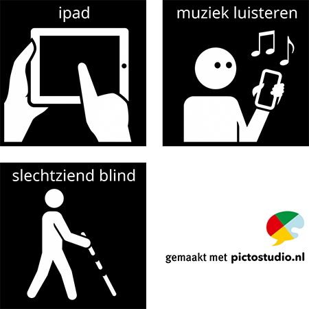 pictogram slechtziend