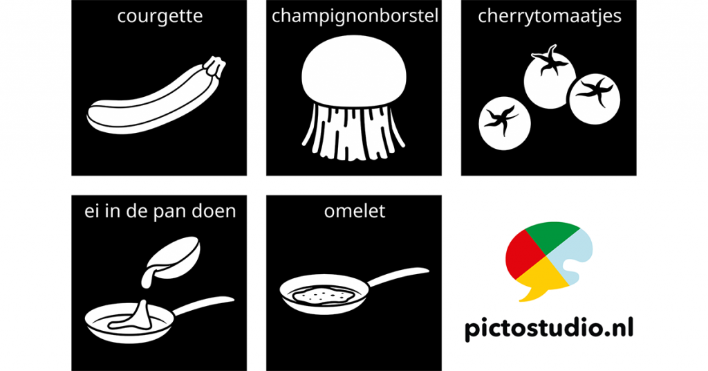 pictogrammen eten en koken